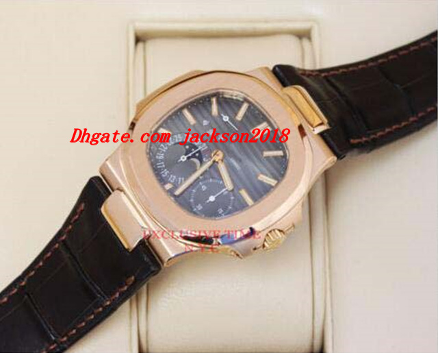 Luxury Wristwatch Fashion New Black Leather Strap Automatic N@utilus 5712R-001 MINT COMPLETE Men's Watches Top Quality
Luxury Wristwatch Fashion New Black Leather Strap Automatic N@utilus 5712R-001 MINT COMPLETE Men's Watches Top Quality