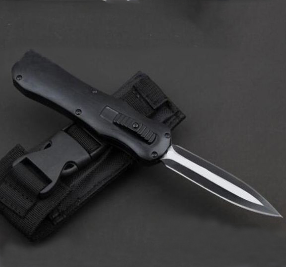 High quality!!BM 3350 166 Infide Pocket knive Black D2 steel double edge Plain tactical survival gear knives with retail box nylon pouch
High quality!!BM 3350 166 Infide Pocket knive Black D2 steel double edge Plain tactical survival gear knives with retail box nylon pouch