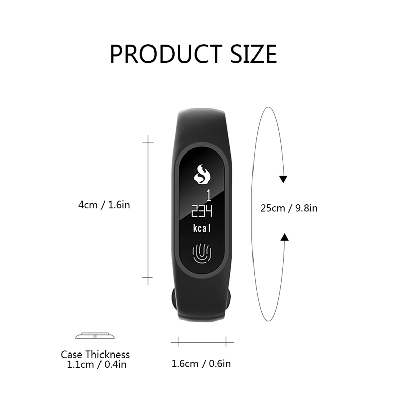 M2 Bracelet Smart Watch Monitor Smartband Health Fiess Band for Android activity tracker Watches with Package free shipping