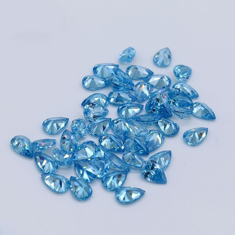 Good Quality 3A Grad Light Blue CZ Pear Cut Cubic Zirconia Synthetic Loose Gemstone For Jewelry Making 100pcs/lot Factory Direct
Good Quality 3A Grad Light Blue CZ Pear Cut Cubic Zirconia Synthetic Loose Gemstone For Jewelry Making 100pcs/lot Factory Direct