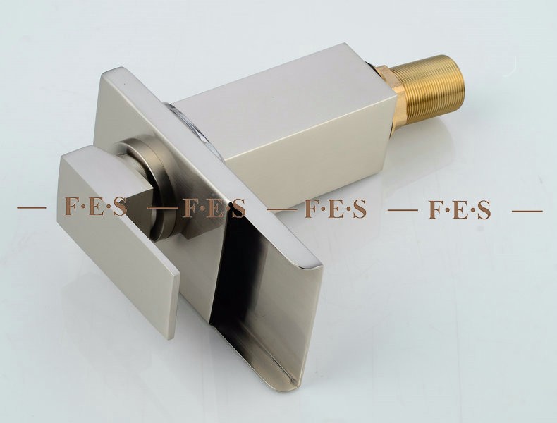 Black Water Powered LED Faucet Bathroom Basin Faucet Brass Mixer Tap Waterfall Faucets Cold Crane Basin Tap3330962