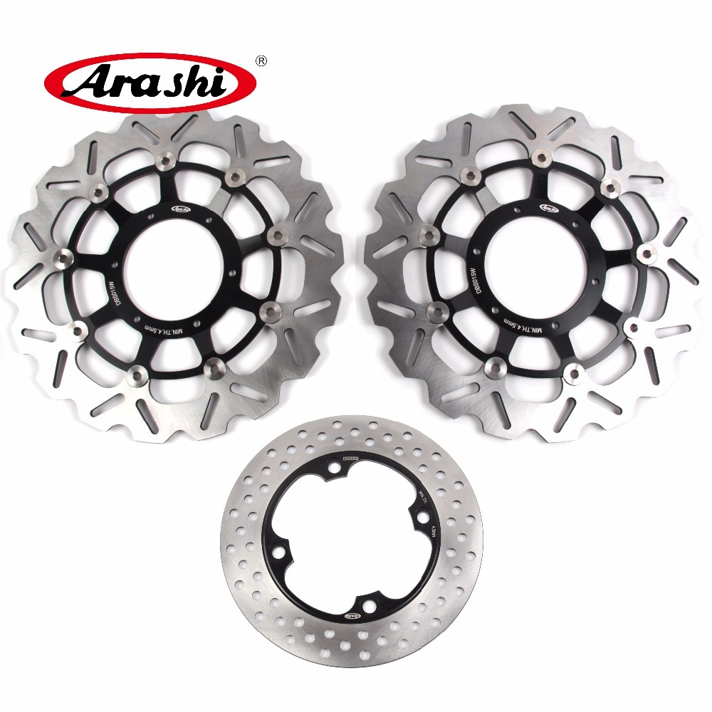 Arashi For HONDA CBR600RR 2003-2015 CBR1000RR 2004-2005 Front Rear Brake Disk Disc Rotor Kits Motorcycle Replacement Accessories
Arashi For HONDA CBR600RR 2003-2015 CBR1000RR 2004-2005 Front Rear Brake Disk Disc Rotor Kits Motorcycle Replacement Accessories