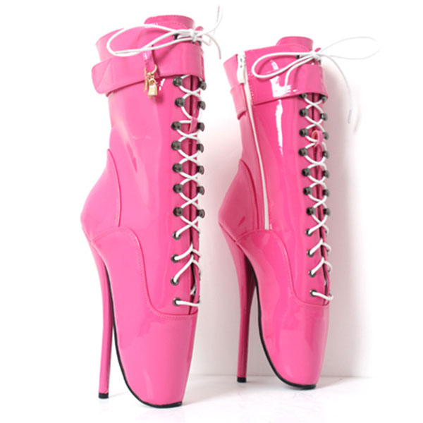 DHL Free Shipping Women/Man Sexy Lock 18cm Spike High Heel Ballet Boots Black lace up Mid-calf Fetish Shoes customize plus size
DHL Free Shipping Women/Man Sexy Lock 18cm Spike High Heel Ballet Boots Black lace up Mid-calf Fetish Shoes customize plus size
