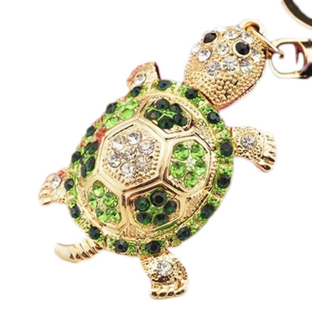 4 Colors Little Turtle Keychain Animal Key Chain Women Jewelry Accessories Bag Pendant Key Ring