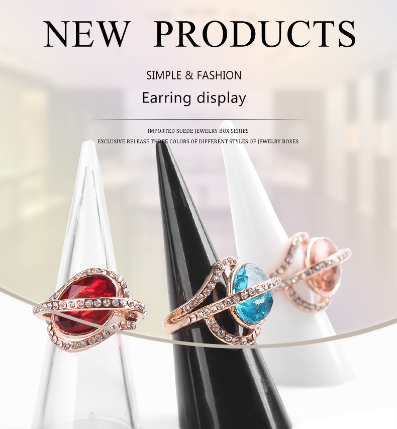 Fancy Acrylic Jewelry Finger Ring Display Ring Holder Triangle Cone Jewelry display shelf Ring display, collection
Fancy Acrylic Jewelry Finger Ring Display Ring Holder Triangle Cone Jewelry display shelf Ring display, collection
