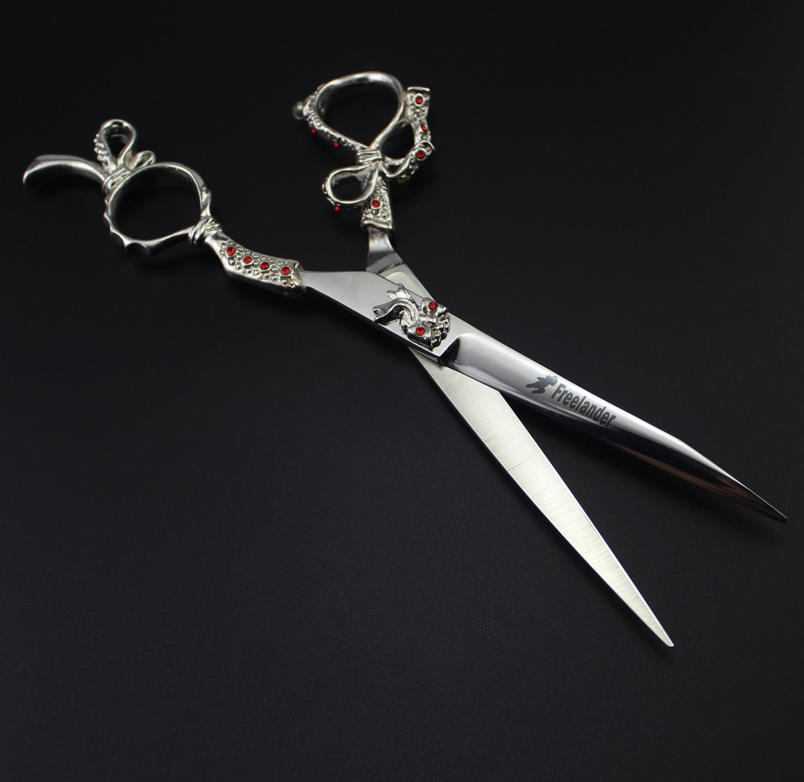 With leather case Freelander 7.0 inch 440C 62HRC TB-76/TB-77/TB-78/TB-79 cutting scissors high quality free shipping