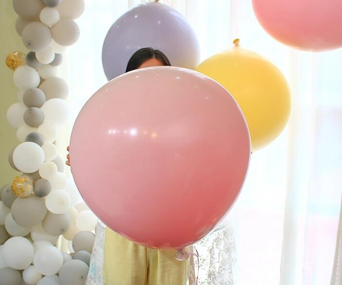36 Inch Macarons Latex Balloon Large Macaron Balloon Birthday Party Wedding Bridal Shower Decorations Multi Colors