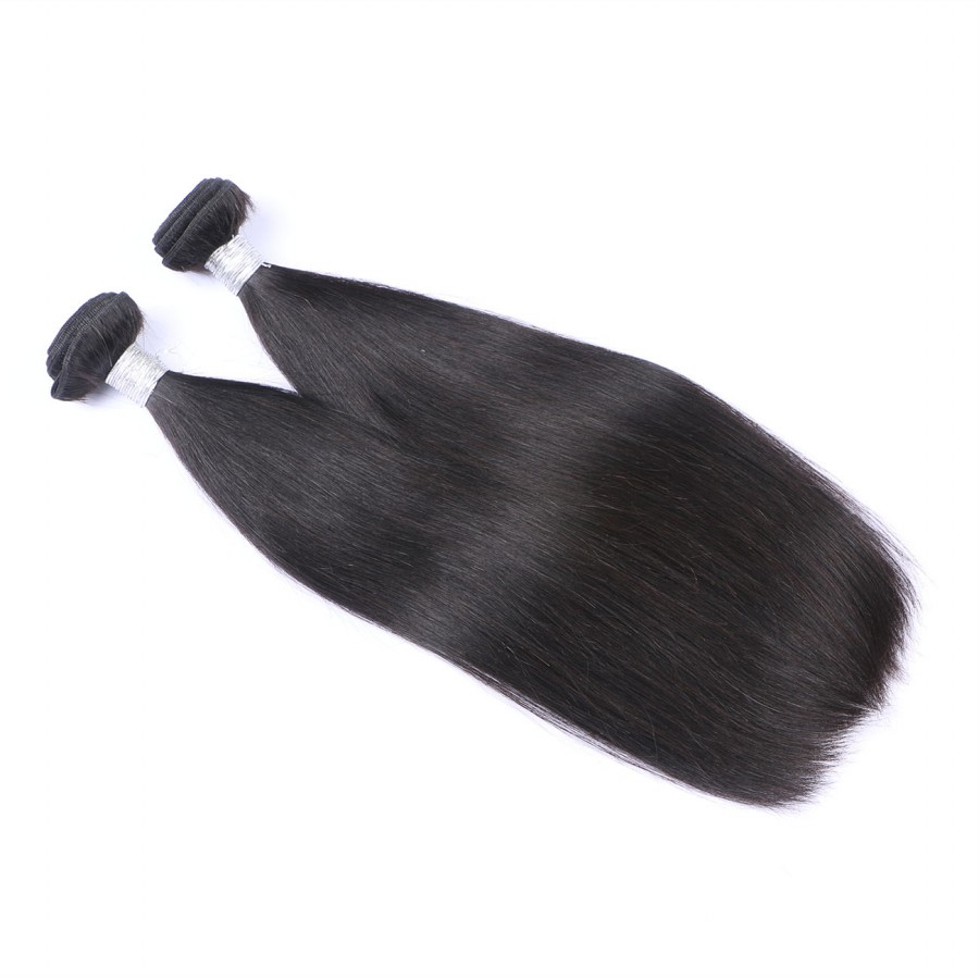 8A Natural Color 1B Brazilian Virgin Remy Human Hair Extensions Weave bundles Straight Sales price Wholesale