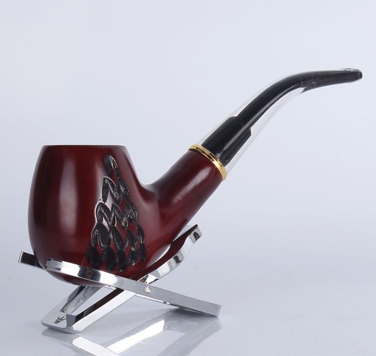 Red sandalwood wood carving pipe and metal ring filter cigarette holder fittings solid wood old pipe
Red sandalwood wood carving pipe and metal ring filter cigarette holder fittings solid wood old pipe