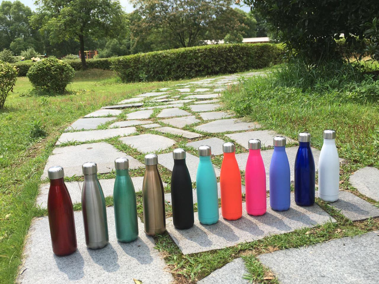Cola Shaped Bottle Insulated Double Wall Vacuum high-luminance Water Bottle Creative Thermos bottle Coke cups 17 oz
Cola Shaped Bottle Insulated Double Wall Vacuum high-luminance Water Bottle Creative Thermos bottle Coke cups 17 oz