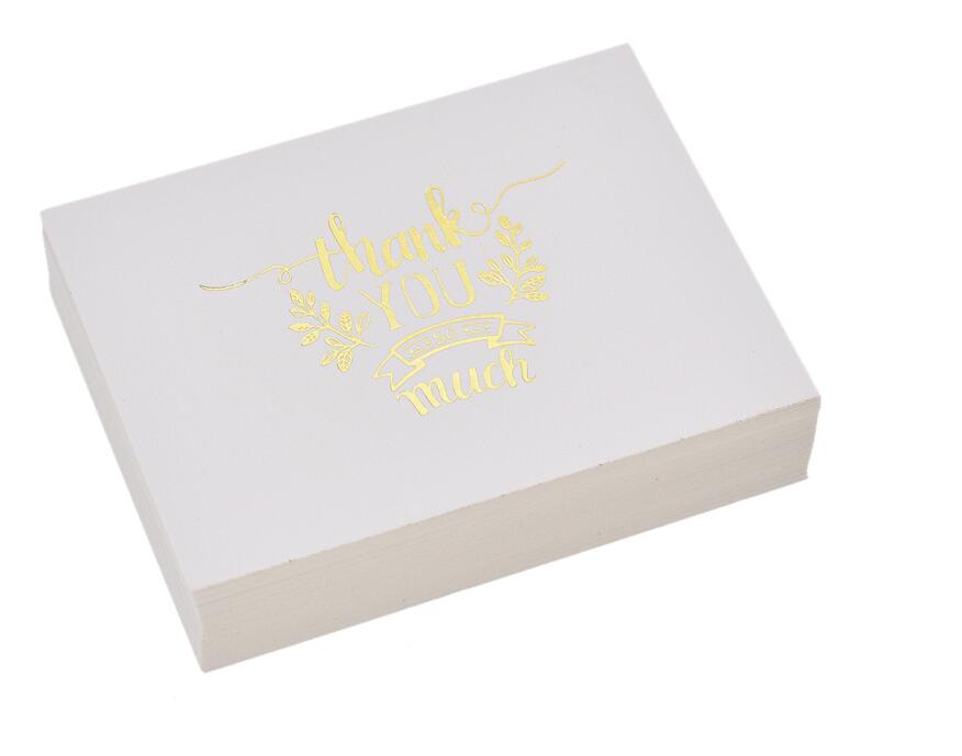 Mini Gold Embossed Thank you Card Valentine Christmas Party Invitation Letter Greeting Cards free shipping high quality wholesale oem 2018
Mini Gold Embossed Thank you Card Valentine Christmas Party Invitation Letter Greeting Cards free shipping high quality wholesale oem 2018