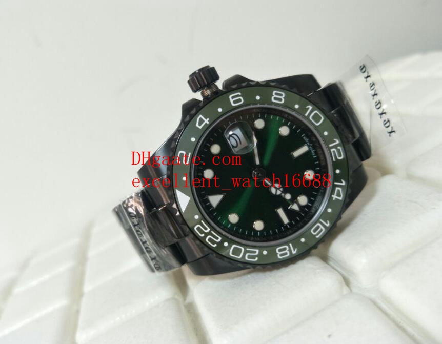 High Quality Luxury watches 40 mm 116718-LN 116710LN Black Case Ceramic Bezel Green Dial Asian 2813 Automatic Mechanica Stainless Steel