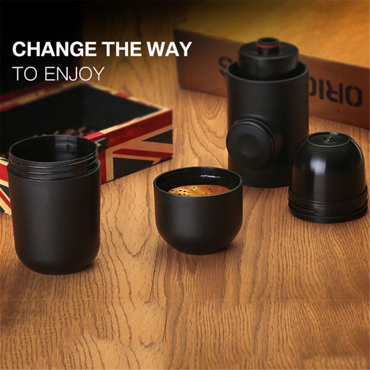 Minipresso Creative Manual Mini Portable Espresso Coffee Machine Manual Coffee Maker Hand Pressure Portable Espresso Machine KKA1057
Minipresso Creative Manual Mini Portable Espresso Coffee Machine Manual Coffee Maker Hand Pressure Portable Espresso Machine KKA1057
