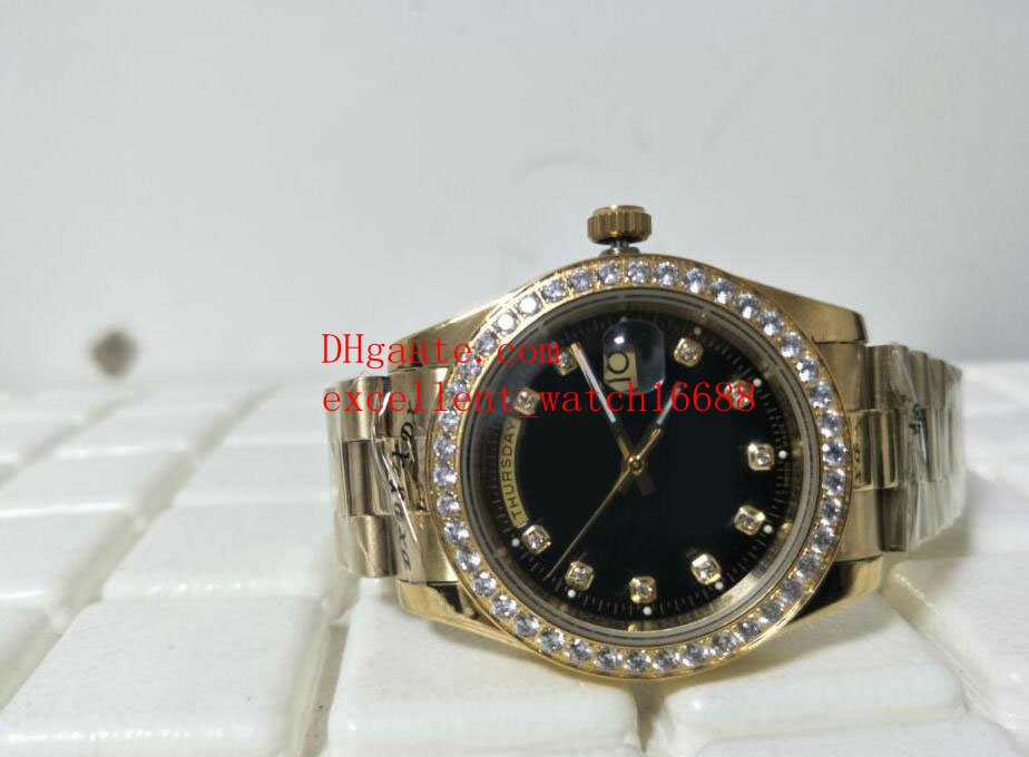 High Quality Luxury watches 41 mm 228238 228206 18k Yellow Gold Day Date President Black Dial Diamond Asian 2813 Automatic Mechanical Men' 
High Quality Luxury watches 41 mm 228238 228206 18k Yellow Gold Day Date President Black Dial Diamond Asian 2813 Automatic Mechanical Men'