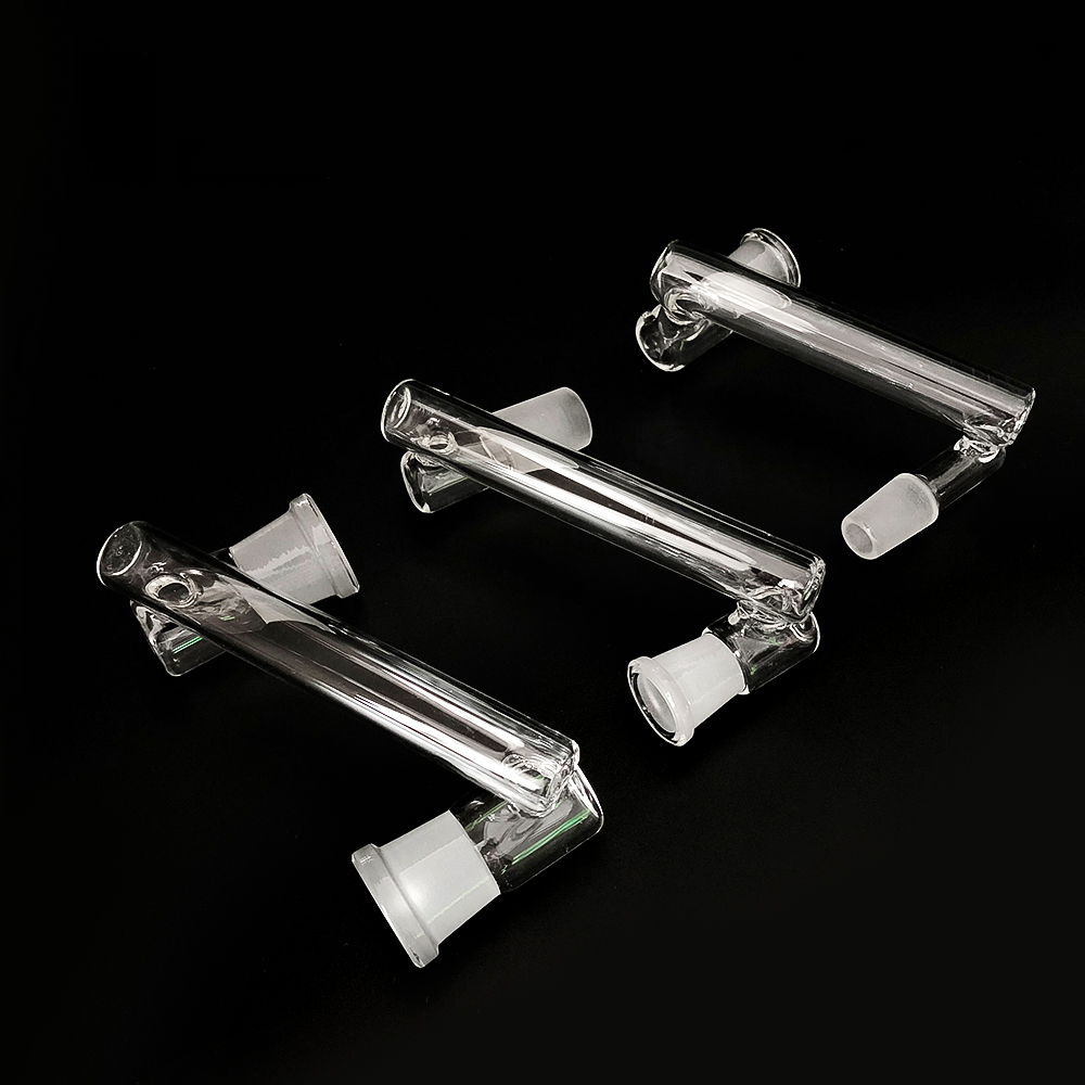 Wholesale Dropdown Adaptor Glass Dropdown Dorp glass dab glass water pipe bong 14.4mm female to 18.8mm female free shipping
Wholesale Dropdown Adaptor Glass Dropdown Dorp glass dab glass water pipe bong 14.4mm female to 18.8mm female free shipping