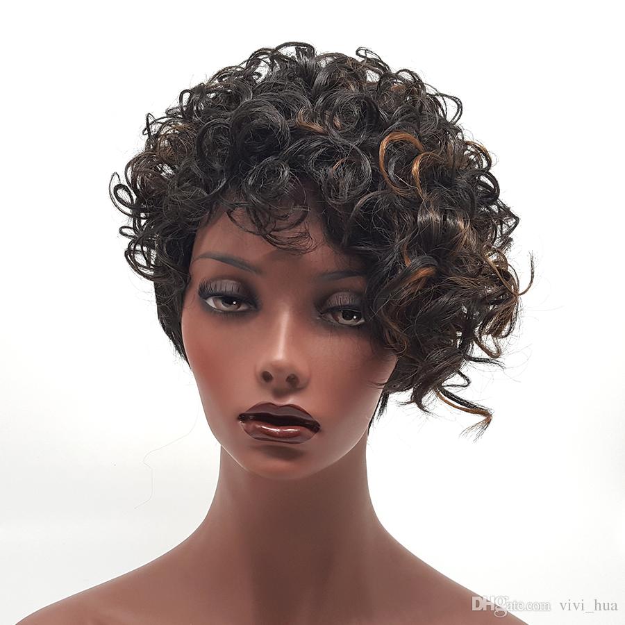 Fashion Short Curly Wigs for Black White Women Synthetic Hair Pelucas Sinteticas Perruque Peruca Pruiken Peruk
Fashion Short Curly Wigs for Black White Women Synthetic Hair Pelucas Sinteticas Perruque Peruca Pruiken Peruk