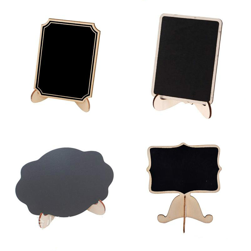 9*8.2*0.3cm 4 Designs Mini Wooden Chalkboard Placed Names Table Numbers/Food Signs Festive & Party Supplies for Wedding Party
9*8.2*0.3cm 4 Designs Mini Wooden Chalkboard Placed Names Table Numbers/Food Signs Festive & Party Supplies for Wedding Party
