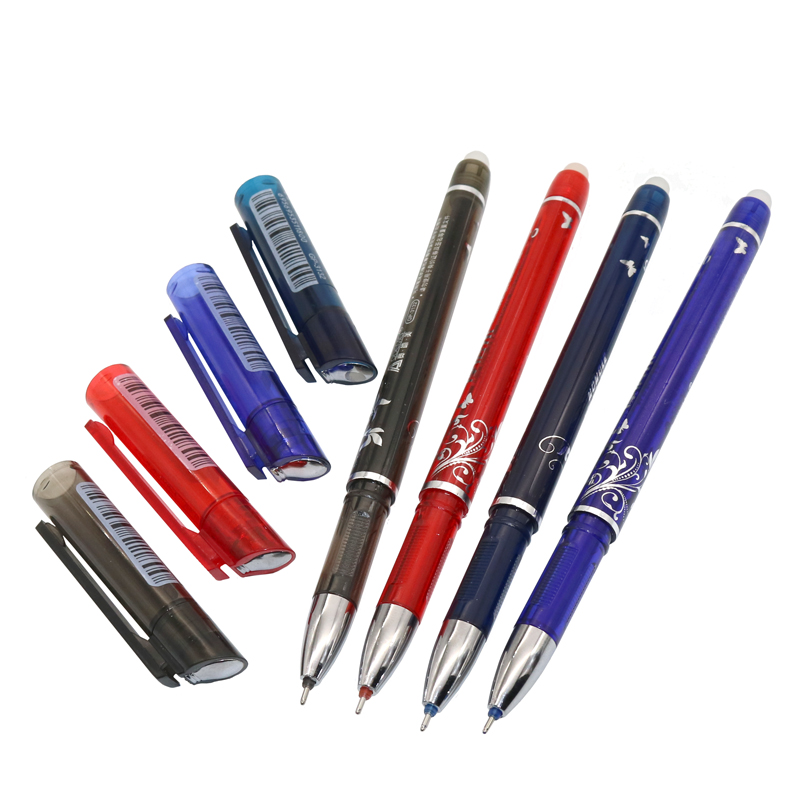 Fancy Erasable Gel Pen and Refills Red Blue Ink Blue Black A Magical Writing Neutral Pen WJ004
Fancy Erasable Gel Pen and Refills Red Blue Ink Blue Black A Magical Writing Neutral Pen WJ004