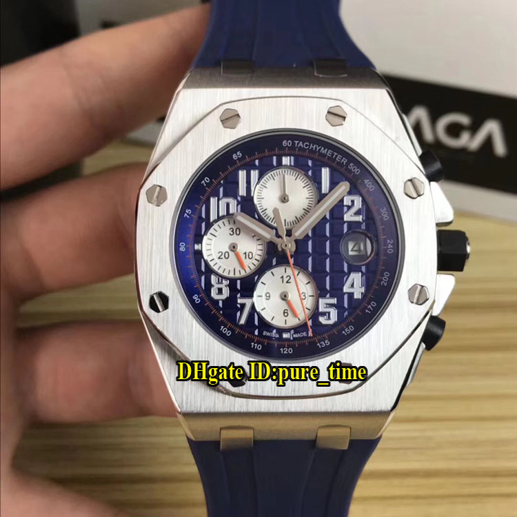 New 42mm Royal Steel Case 26470ST.OO.A027CA.01 Blue Dial White Subdial Automatic Mens Watch Blue Rubber Strap Sport Gents Watches, A-b20a (2)
New 42mm Royal Steel Case 26470ST.OO.A027CA.01 Blue Dial White Subdial Automatic Mens Watch Blue Rubber Strap Sport Gents Watches, A-b20a (2)