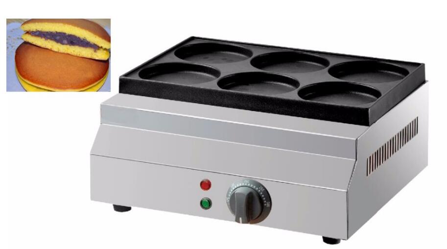 free shipping~Electric 6 holes diameter 110mm Big size Pancake Cake Machine Dorayaki Machine
free shipping~Electric 6 holes diameter 110mm Big size Pancake Cake Machine Dorayaki Machine
