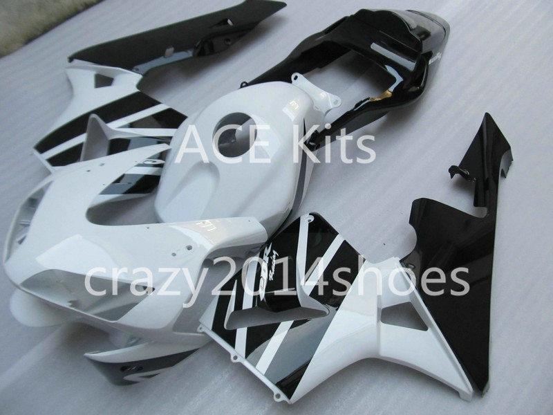 Motorcycle Fairing kit for HONDA CBR600RR F5 03 04 CBR 600RR 2003 2004 cbr600rr ABS hot red gloss black White Fairings set+3gifts H1