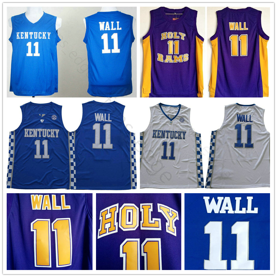 NCAA Holy Rams High School #11 John Wall Purple Basketball Jersey Kentucky Wildcats College Stitched John Wall Basketball Jerseys Shirts
NCAA Holy Rams High School #11 John Wall Purple Basketball Jersey Kentucky Wildcats College Stitched John Wall Basketball Jerseys Shirts