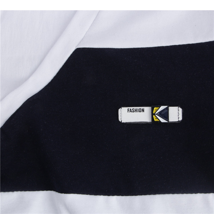 V-Neck Striped T-Shirt For Men Breathable Summer Tee | Relaxed Fit B1