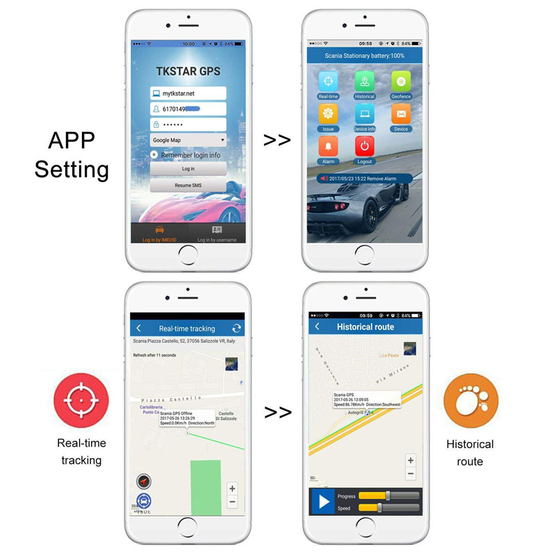 Real-time GPS TK909 Pet Tracker for Cats & Dogs - Worldwide Coverage, Supports Both Android and iOS Devices