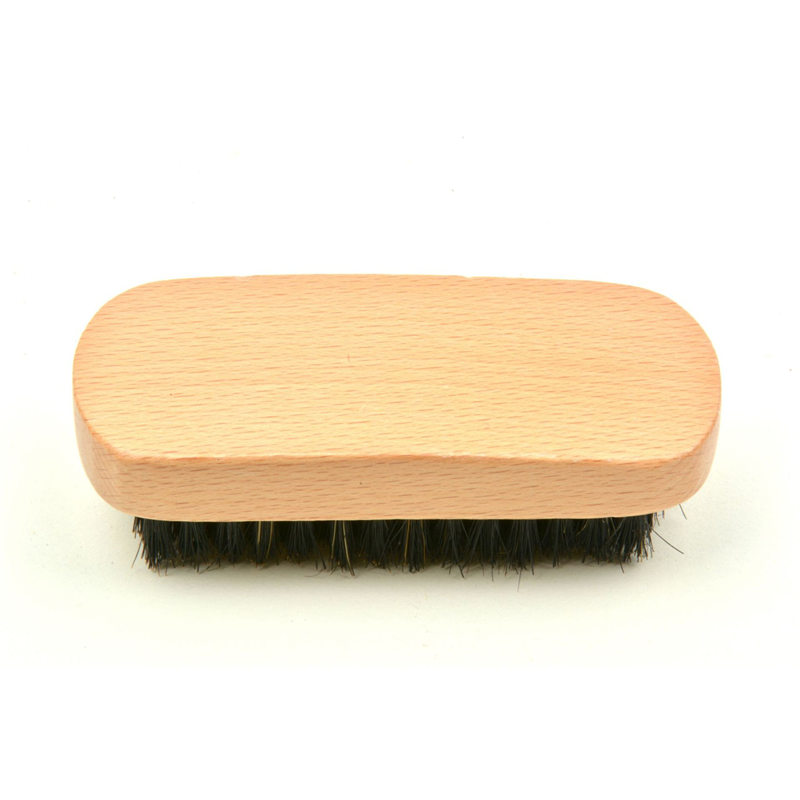 Beard Brush For Men Facial Face Massager Nylon Hair Shaving Brush Wood Handle Massage Cleaner Comb F1029