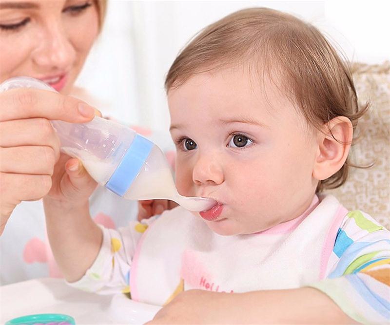 Baby Squeezing Feeding Spoon Silicone Training Scoop Feeding Rice Cereal Bottle Safe Tableware Medicine Extrusion Tools
Baby Squeezing Feeding Spoon Silicone Training Scoop Feeding Rice Cereal Bottle Safe Tableware Medicine Extrusion Tools