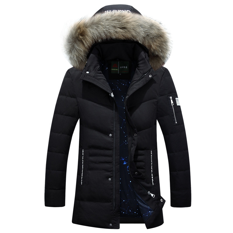 New Mens duck down coats winter men Parkas Jackets and coats men's fur Hooded thick Parkas Jacket ourwear plus size M-3XL, Black
New Mens duck down coats winter men Parkas Jackets and coats men's fur Hooded thick Parkas Jacket ourwear plus size M-3XL, Black