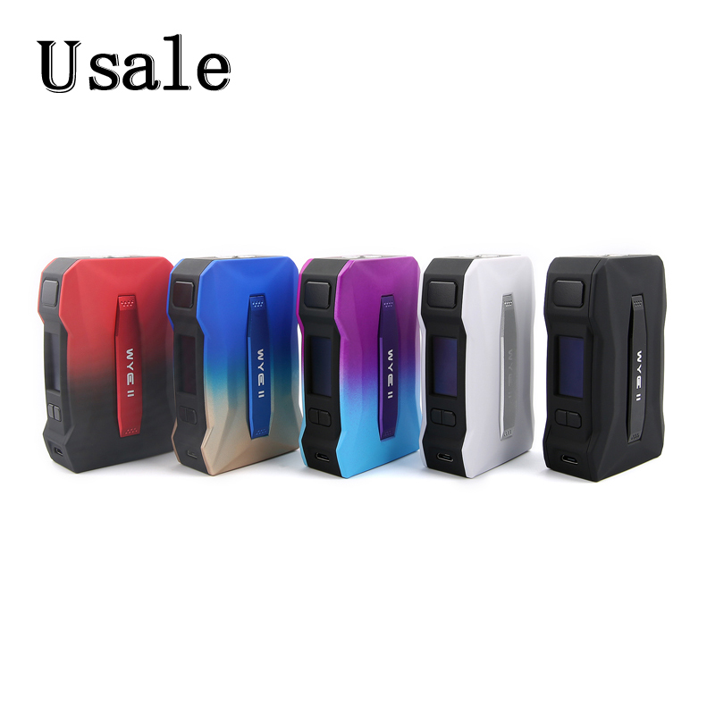 Tesla WYE II 215W Mod WYE 2 TC Box with 0.96 Inch OLED Screen Advanced PC-ABS Material Smarter Chip 100% Original
Tesla WYE II 215W Mod WYE 2 TC Box with 0.96 Inch OLED Screen Advanced PC-ABS Material Smarter Chip 100% Original