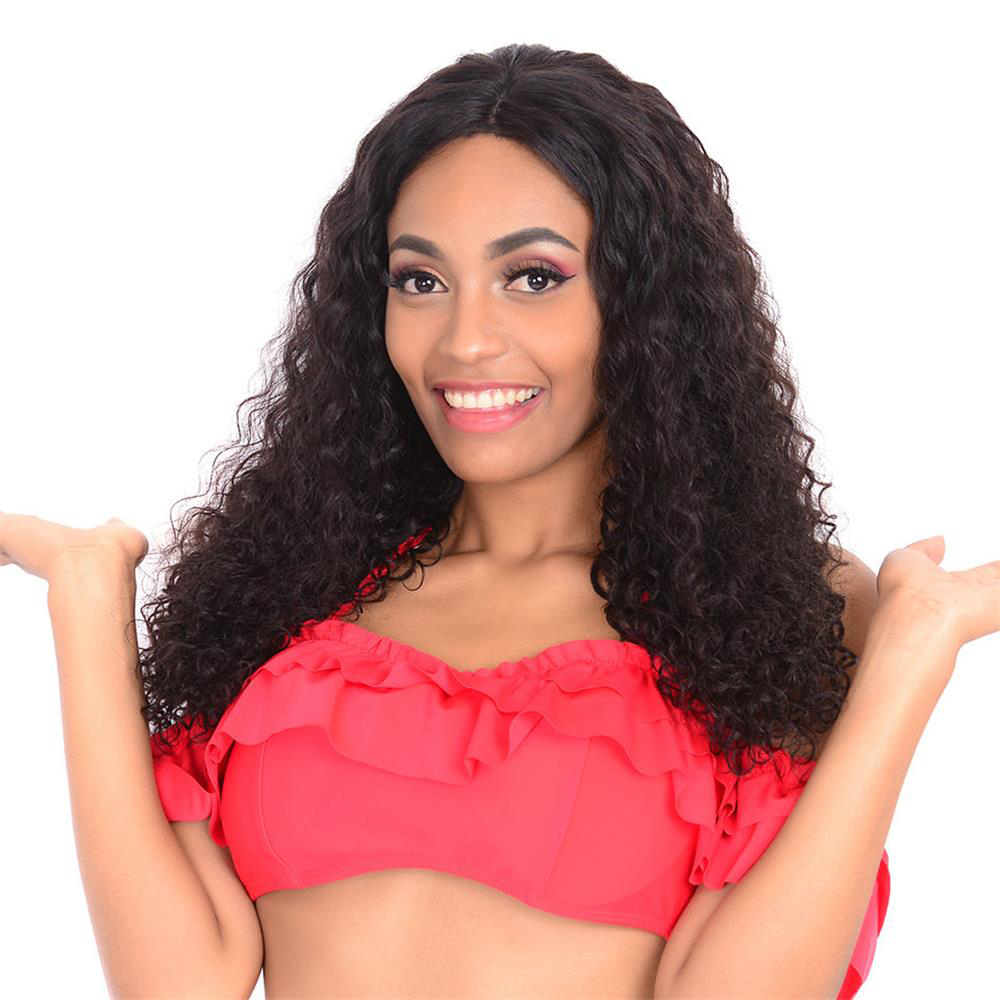 150%Density Full Lace Human Hair Wig For Women Pre Plucked water Wave Brazilian Lace Frontal Human Hair Wig With Baby Hair Natural Hairline