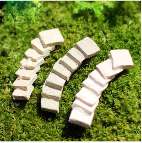 Curved Path Stairs Miniature Fairy Garden Home Houses Decoration Mini Craft Micro Landscaping Decor DIY Accessories
Curved Path Stairs Miniature Fairy Garden Home Houses Decoration Mini Craft Micro Landscaping Decor DIY Accessories