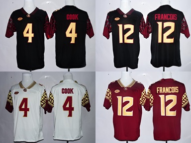 Florida State Seminoles College Football Jersey 12 Deondre Francois 4 Dalvin Cook Size S--3XL Embroidery and Sewing Logos Factory Outlet, Blue
Florida State Seminoles College Football Jersey 12 Deondre Francois 4 Dalvin Cook Size S--3XL Embroidery and Sewing Logos Factory Outlet, Blue