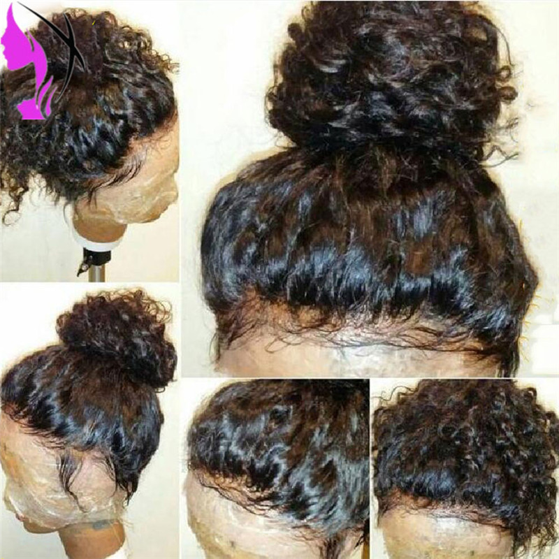 Hotselling 150density full Synthetic Lace Front Wig Loose Curly Glueless Heat Resistant braziilan lace front wig For Women natural hairline