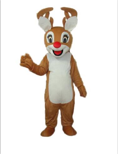 With one mini fan inside the head Christmas red nose reindeer deer mascot costume for adult to wear, Other
With one mini fan inside the head Christmas red nose reindeer deer mascot costume for adult to wear, Other