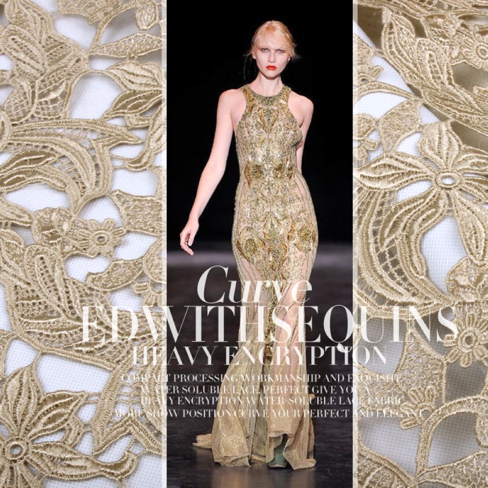 Embroidered Textiles for Dresses 5yds./lot Hollow Lace Fabric CHEAPEST 3 Colors CAF459 Waterproof Fabric 100cm Width
Embroidered Textiles for Dresses 5yds./lot Hollow Lace Fabric CHEAPEST 3 Colors CAF459 Waterproof Fabric 100cm Width
