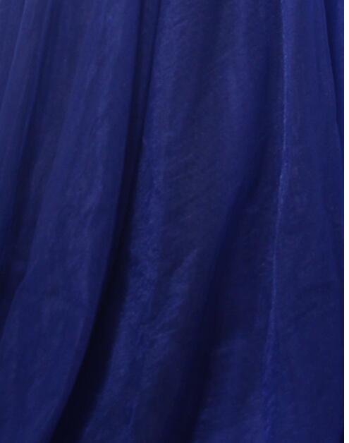 Fancy Royal Blue Ball Gown Prom Dresses Real Pictures Shining Sequins BeadsLace-up Back Evening Dresses Stuning Sequins