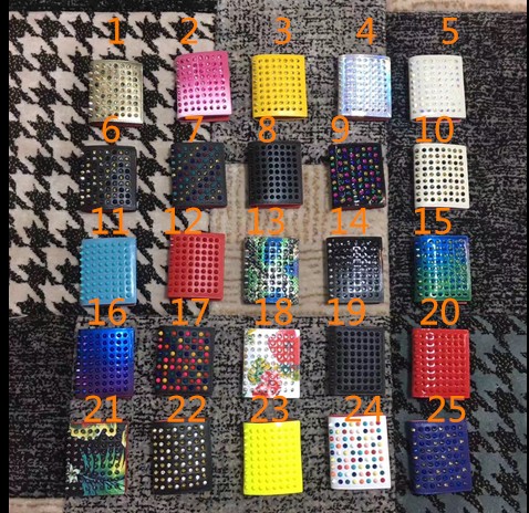 Women Men Short Clutch Purse Pigalle Spiked Money Clips Wallet Fashion Rivet Carteira Feminina Bolsa Designer Studded Clutch
Women Men Short Clutch Purse Pigalle Spiked Money Clips Wallet Fashion Rivet Carteira Feminina Bolsa Designer Studded Clutch
