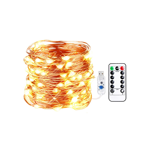 LED Strings, 16.4ft Dimmable USB String Lights 8 Modes 50 LEDs Twnikle Fairy Light Firefly Lighting with Remote Control for Holiday 
LED Strings, 16.4ft Dimmable USB String Lights 8 Modes 50 LEDs Twnikle Fairy Light Firefly Lighting with Remote Control for Holiday