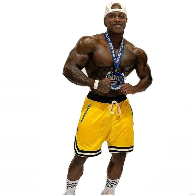 Brand Shorts Mens Bodybuilding Fast Dry Boardshorts Joggers Knee Length Sweatpants Summer Male Gyms Fitness Workout Beach Short