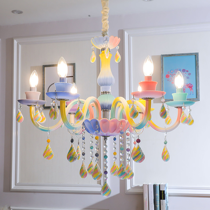 Couture Rainbow Crystal Chandelier lighting European Candle Lamp Bedroom Living Room Dining Room Chandeliers Decoration Pendant Lamps
Couture Rainbow Crystal Chandelier lighting European Candle Lamp Bedroom Living Room Dining Room Chandeliers Decoration Pendant Lamps