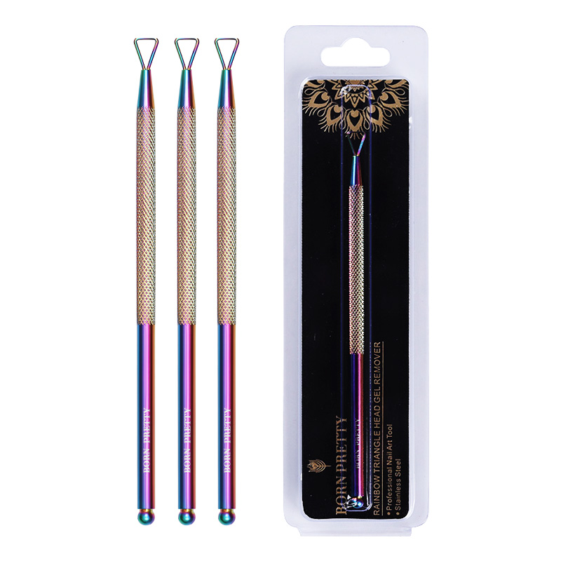 Chameleon Rainbow UV Gel Remover Dual-ended Cuticle Pusher Dead Skin Cleaning Manicure UV Gel Cleaner Nail Art Tools
Chameleon Rainbow UV Gel Remover Dual-ended Cuticle Pusher Dead Skin Cleaning Manicure UV Gel Cleaner Nail Art Tools
