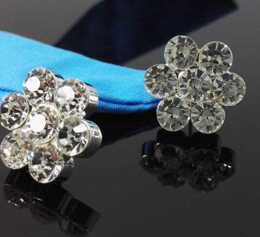 new hot Bridal wedding decoration plum flower gem two-piece necklace, earring set, long necklace, fashion classic, exquisite and elegant