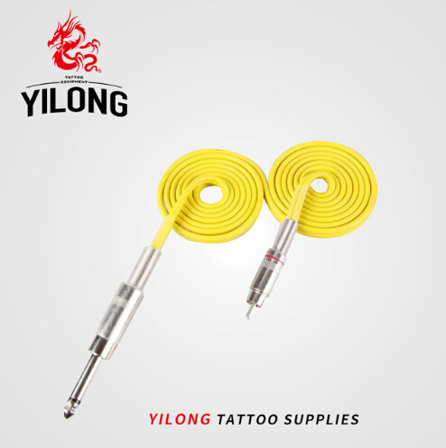 YILONG Tattoo RCA Clipcord For Tattoo Machine Gun RCA Plug Cable For Tattoo Power Supply Flexible Silicone Clip Cord 5 Colors
YILONG Tattoo RCA Clipcord For Tattoo Machine Gun RCA Plug Cable For Tattoo Power Supply Flexible Silicone Clip Cord 5 Colors