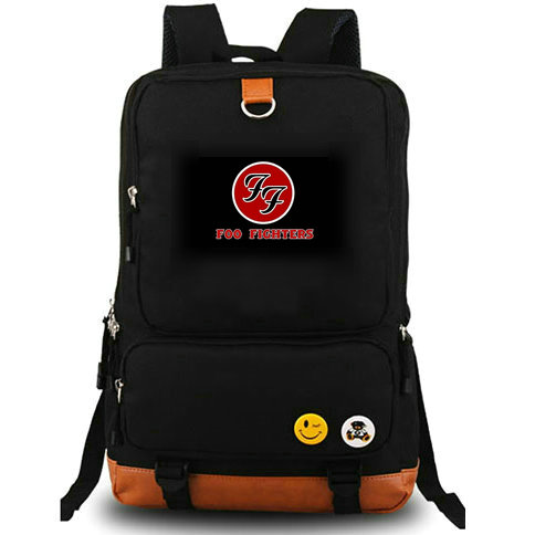 Foo Fighters backpack Dave Grohl daypack Everlong rock band music schoolbag Laptop rucksack Canvas school bag Outdoor day pack, Black
Foo Fighters backpack Dave Grohl daypack Everlong rock band music schoolbag Laptop rucksack Canvas school bag Outdoor day pack, Black