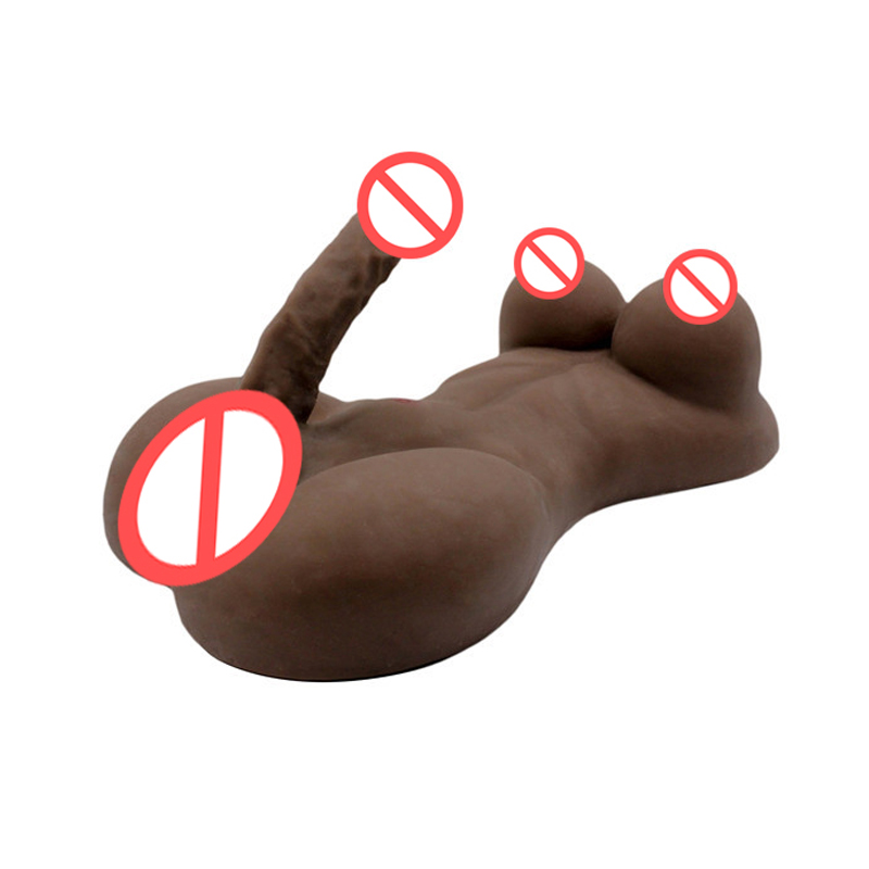 3D Solid Real Silicone Sex Doll with Realistic Breast Big Dildo Female Masturbation Love Dolls Sex Toys For Men Women