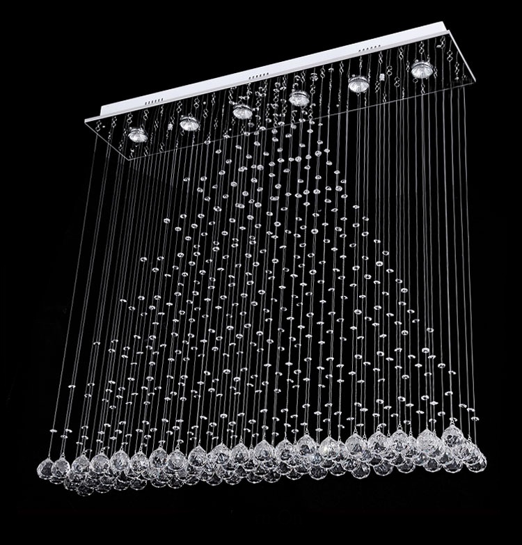 LED Crystal Chandelier Lighting Rain Drop Ceiling Lamp Rectangle K9 Crystals lights for Living Room Restaurant
LED Crystal Chandelier Lighting Rain Drop Ceiling Lamp Rectangle K9 Crystals lights for Living Room Restaurant