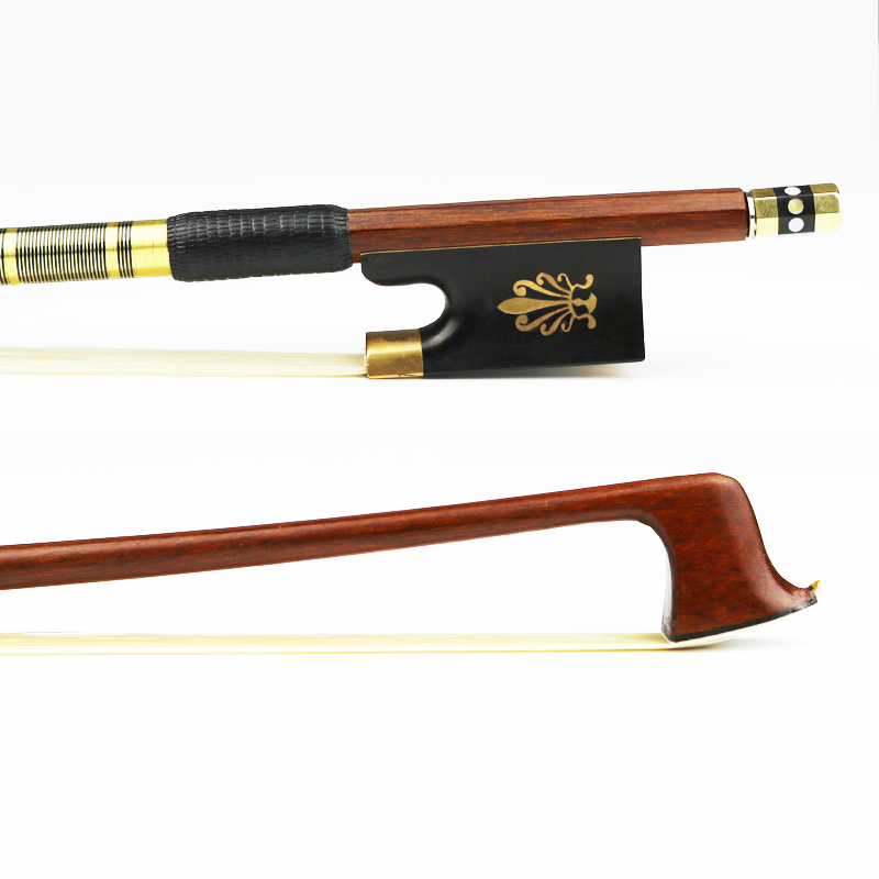 NEW 4/4 Pernambuco Violin Bow Fast response Good elasticity Natural Hair Ebony Frog Round Stick Violin Accessories Free Shipping
NEW 4/4 Pernambuco Violin Bow Fast response Good elasticity Natural Hair Ebony Frog Round Stick Violin Accessories Free Shipping